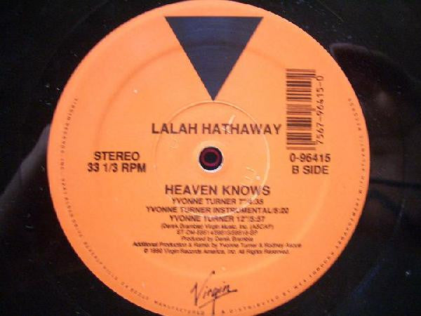 Bébé ne pleure pas Lalah Hathaway