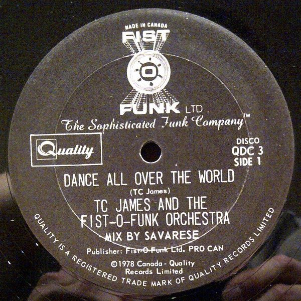 Dance All Over The World 2 Tom C. James,The Fist-O-Funk Orchestra
