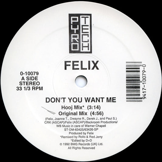 Don't You Want Me | Rectangle Triangle