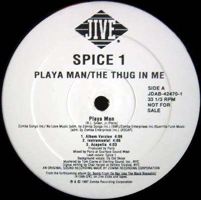 Playa Man / The Thug In Me | Rectangle Triangle