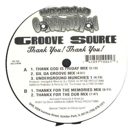 Merci! Merci! Source de groove