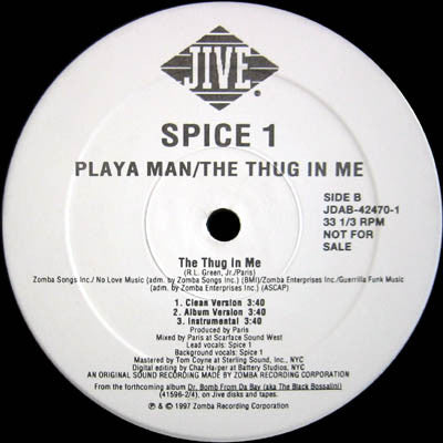Playa Man / The Thug In Me | Rectangle Triangle