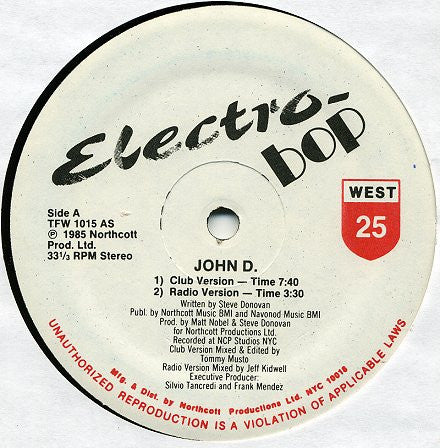 Electro-Bop John D