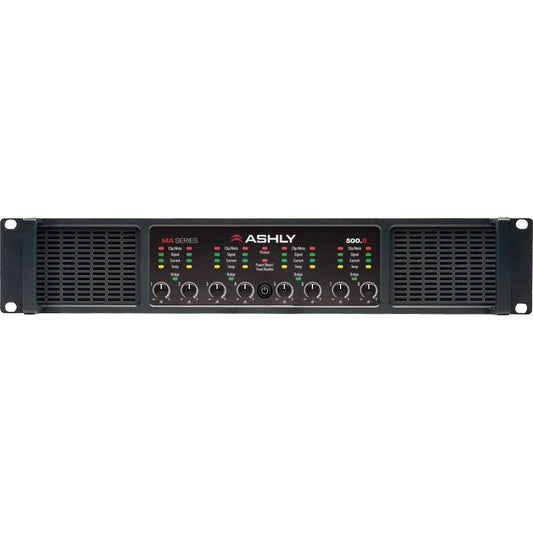 Ashly MA-500.8 Rack-mountable 4000W 8-channel Power Amplifier