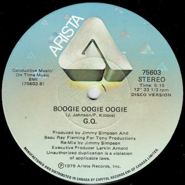 Disco Nights (Rock-Freak) / Boogie Oogie Oogie | Rectangle Triangle  