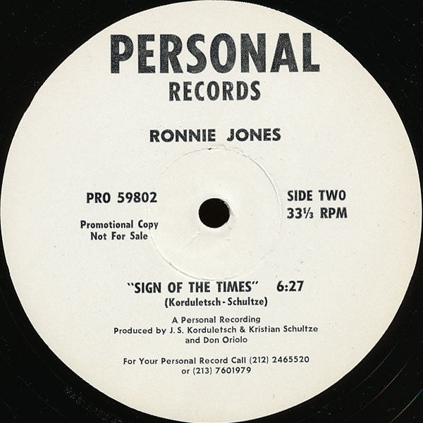 What Becomes Of The Brokenhearted Ronnie Jones