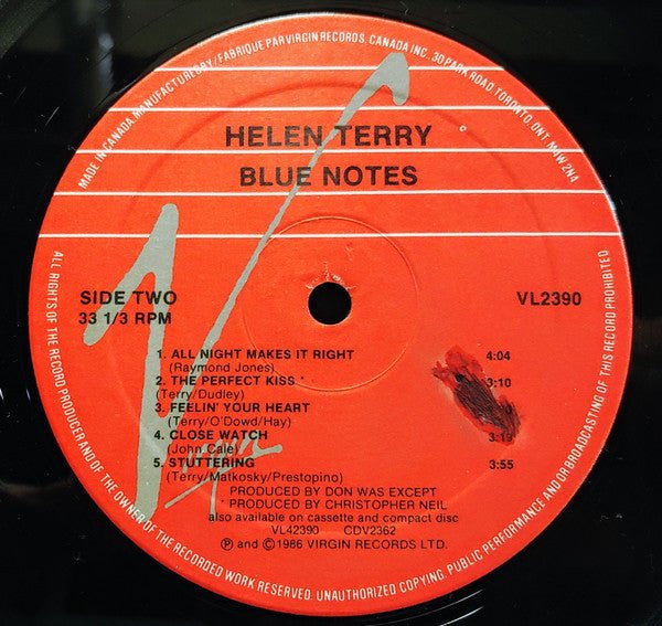 Notes bleues Hélène Terry