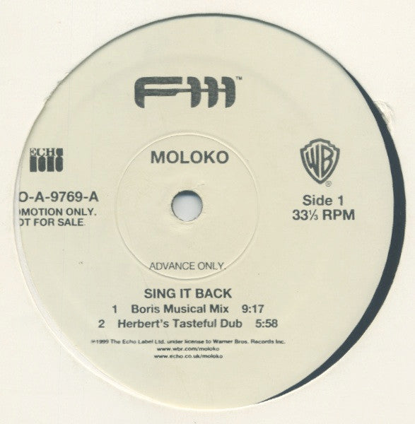 Sing It Back 2 Moloko