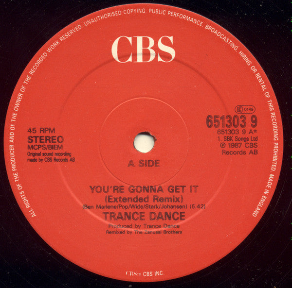 Tu vas l'obtenir Danse en transe