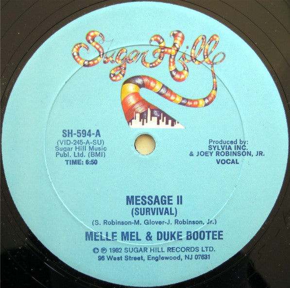 Message II (Survival) Melle Mel,Duke Bootee
