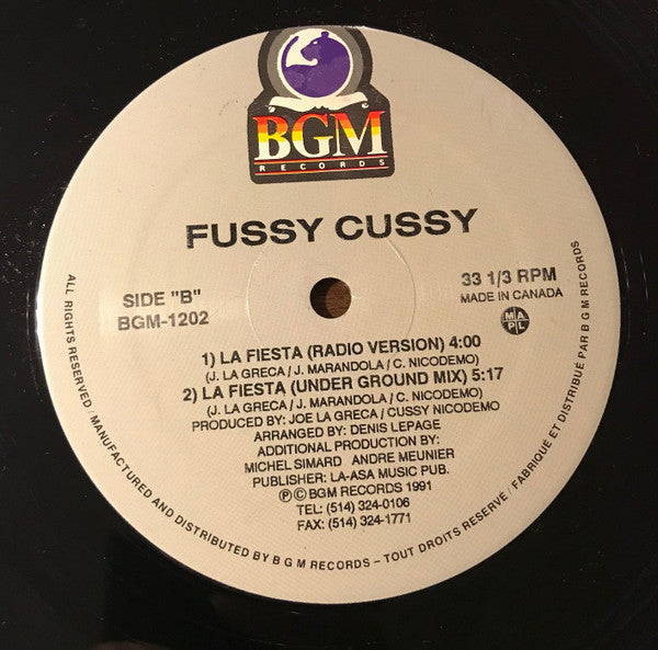 La Fiesta Fussy Cussy