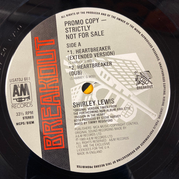 Heartbreaker (Extended Version) Shirley Lewis