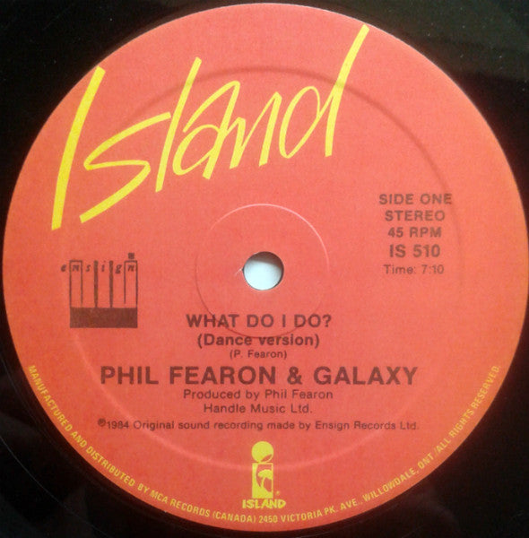 Que dois-je faire? Phil Fearon et Galaxy