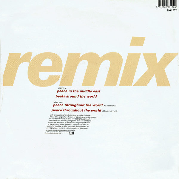 Peace Throughout The World (The Remixes) Maxi Priest,Jazzie B