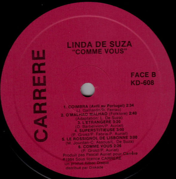 Comme Vous Linda De Suza