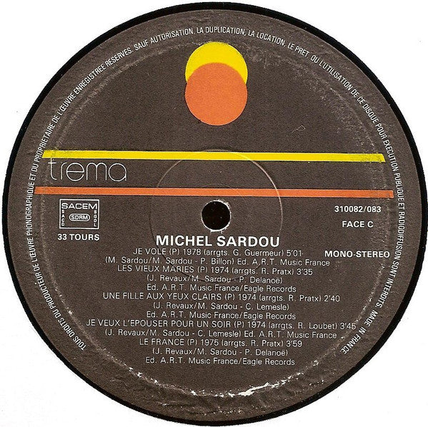 20 Chansons D'or Michel Sardou