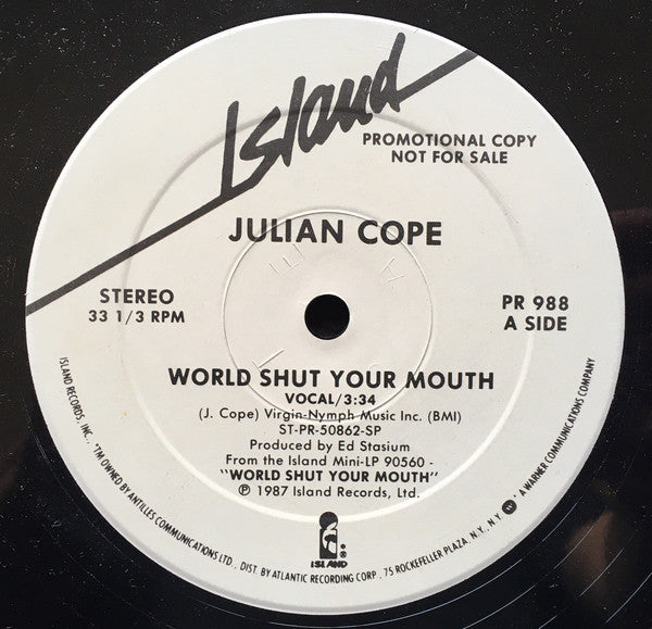 World Shut Your Mouth Julian Cope