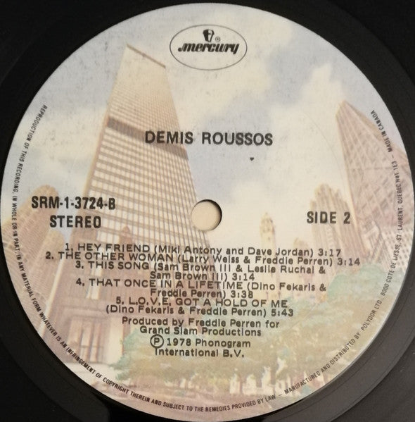 Demis Roussos | Rectangle Triangle  