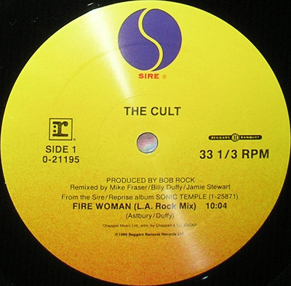 Fire Woman The Cult