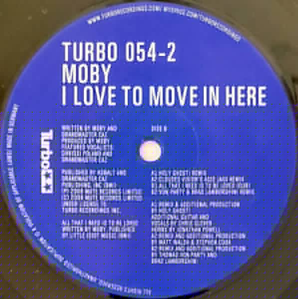 I Love To Move In Here Moby