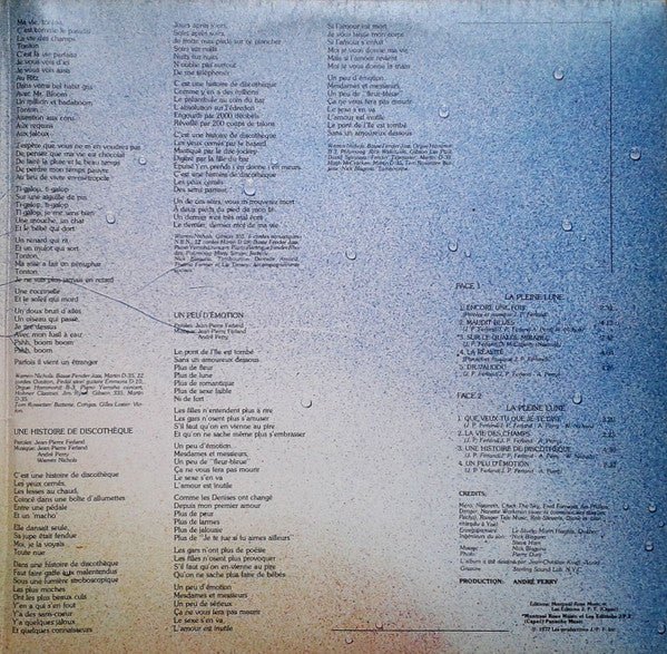 La Pleine Lune Jean-Pierre Ferland