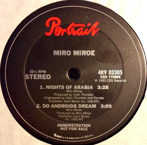 Nights Of Arabia Miro Miroe