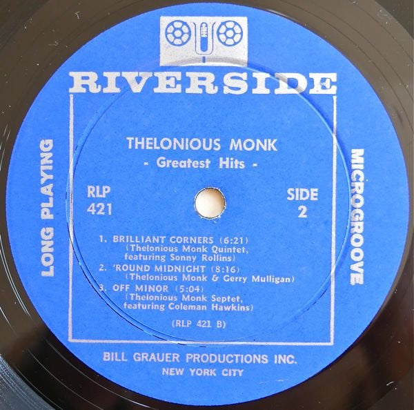 Greatest Hits Thelonious Monk