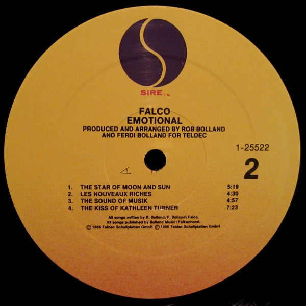 Émotionnel Falco