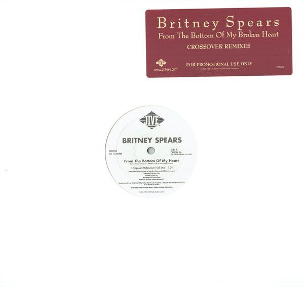 From The Bottom Of My Broken Heart (Crossover Remixes) Britney Spears
