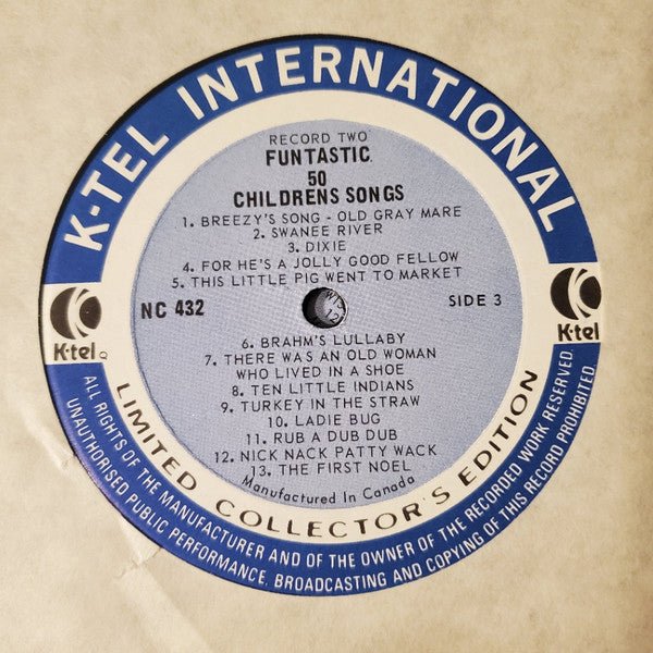 50 chansons pour enfants fantastiques Divers
