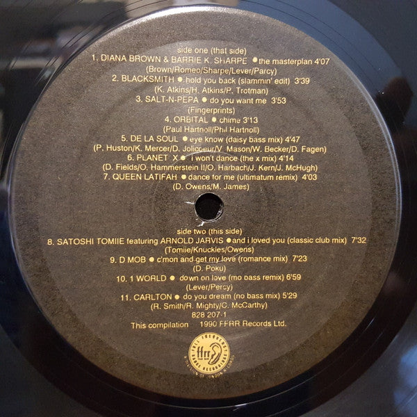 FFRR - Gold On Black 1990 Various