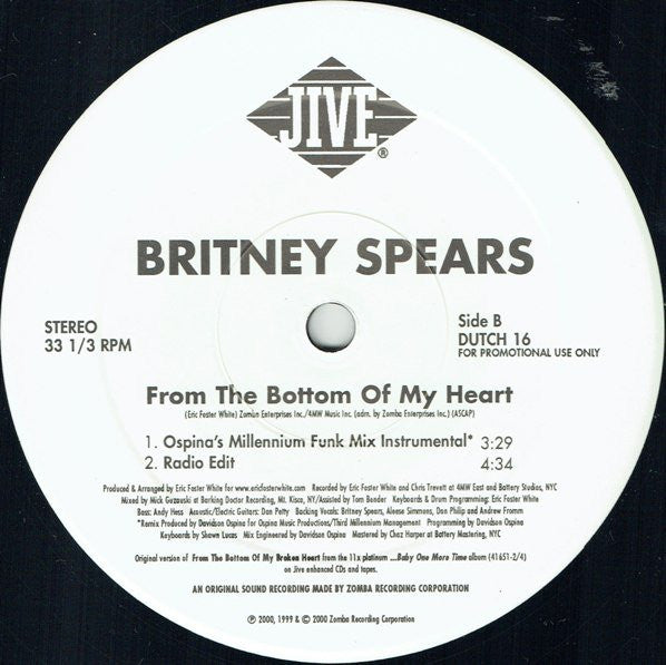 From The Bottom Of My Broken Heart (Crossover Remixes) | Rectangle Triangle  