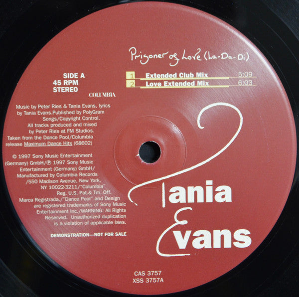 Prisonnier de l'amour (La-Da-Di) 2 Tania Evans