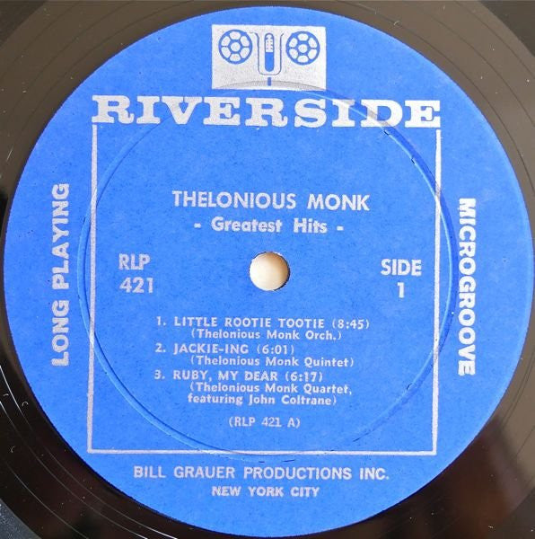 Greatest Hits Thelonious Monk