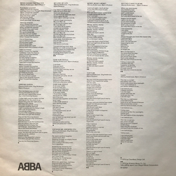 Arrivée ABBA