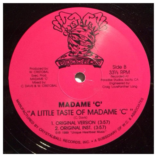 A Little Taste Of Madame 'C' | Rectangle Triangle
