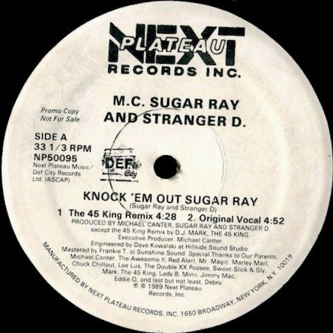 Knock 'Em Out Sugar Ray MC Sugar Ray,Stranger D