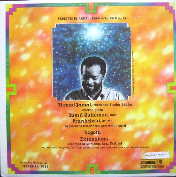 Temps extérieur et espace intérieur Ahmad Jamal