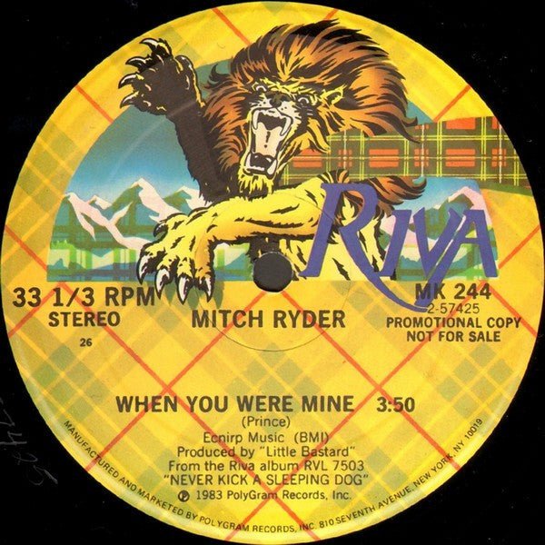 Quand tu étais à moi Mitch Ryder