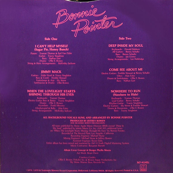 Bonnie Pointer | Rectangle Triangle