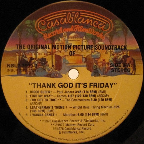 Thank God It's Friday (The Original Motion Picture Soundtrack) | Rectangle Triangle