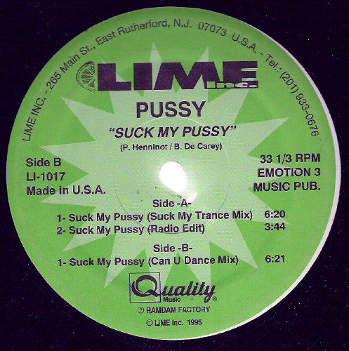 Suck My Pussy | Rectangle Triangle  