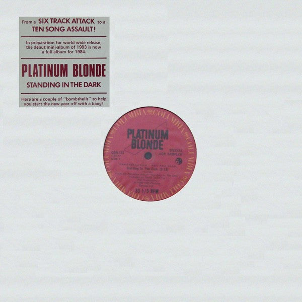Standing In The Dark Platinum Blonde