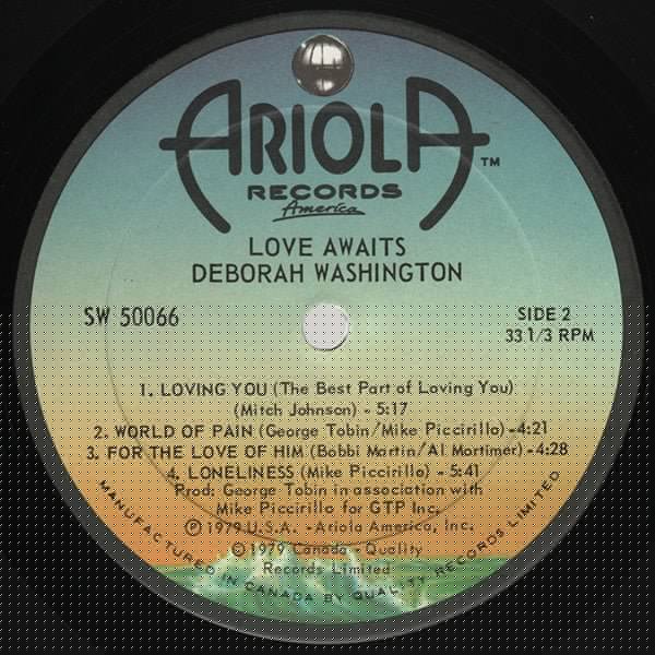 Love Awaits Deborah Washington