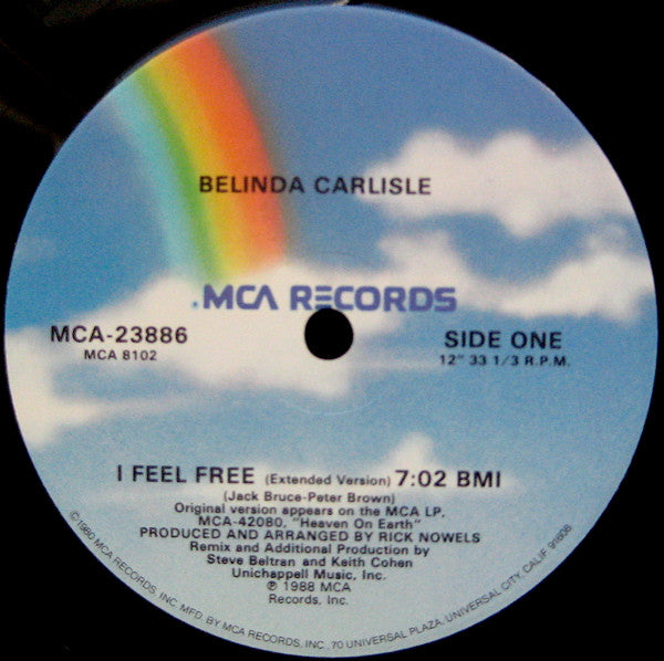 Je me sens libre Belinda Carlisle