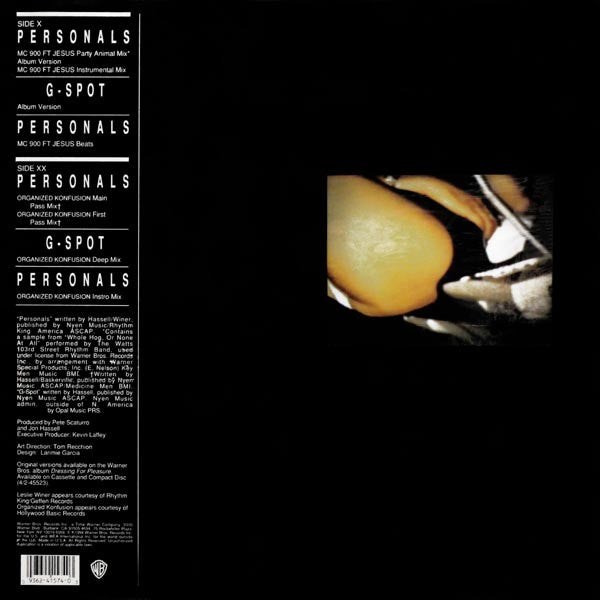 Personals Jon Hassell,Bluescreen