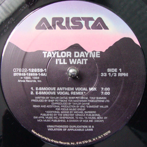 J'attendrai Taylor Dayne