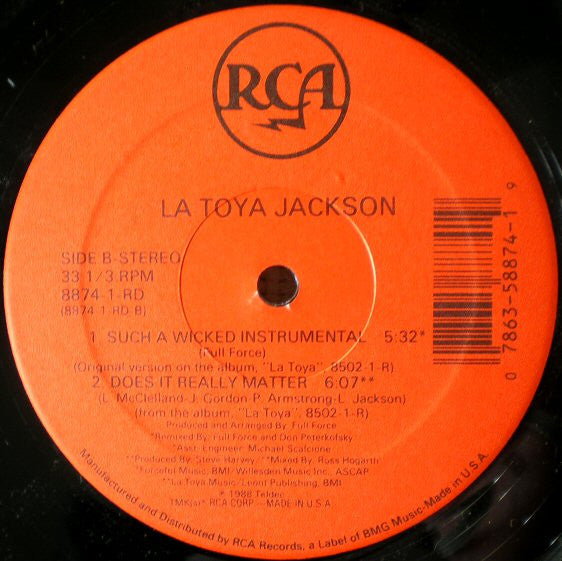 Un amour si méchant La Toya Jackson
