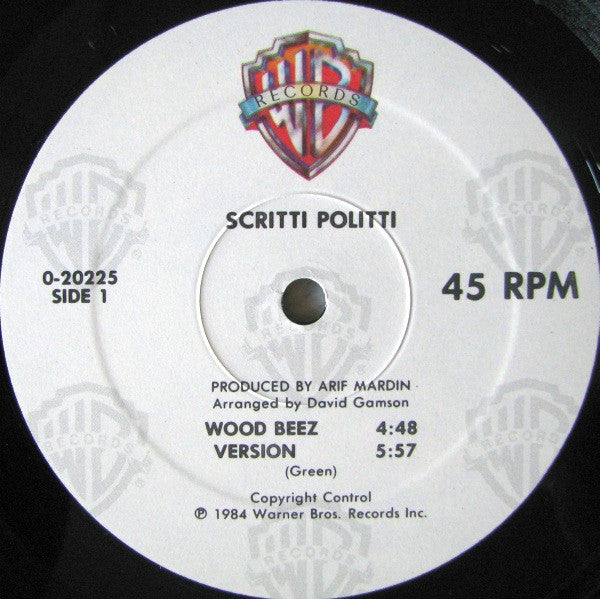 Wood Beez / Absolute Scritti Politti
