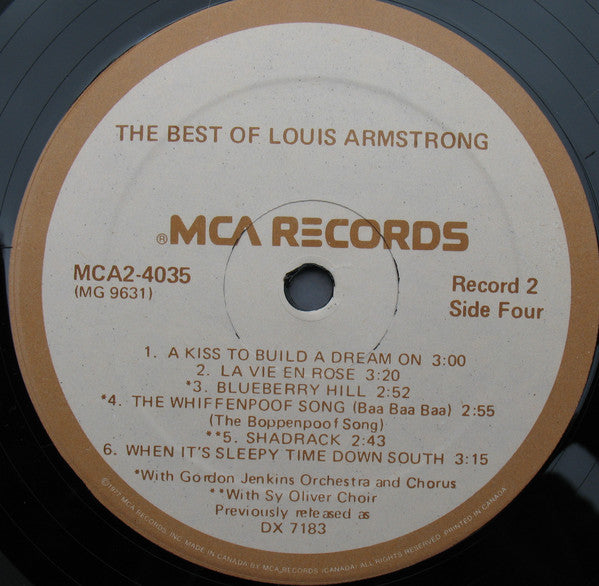 The Best Of Louis Armstrong | Rectangle Triangle